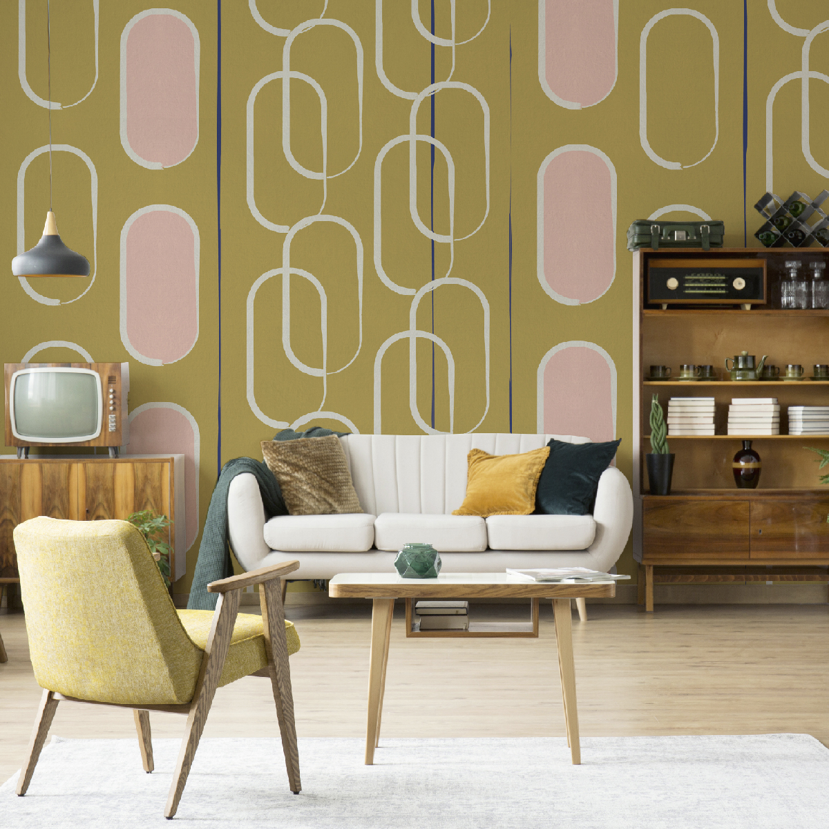 Tapet bon bons banana, dream prints 